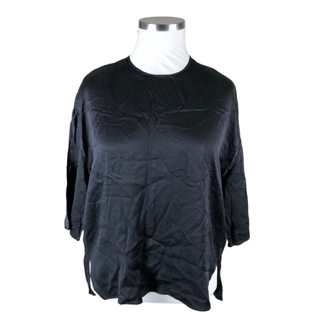 Unisex Vince. - Short-sleeved blouse, size 42 - Black ()