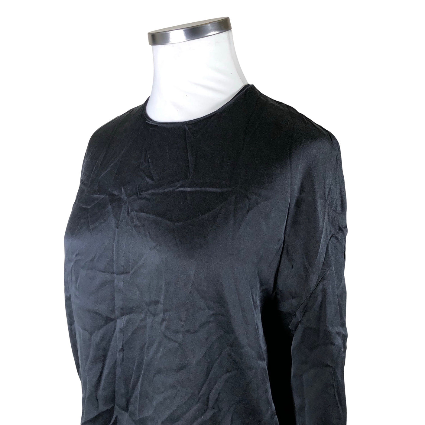 Unisex Vince. - Short-sleeved blouse, size 42 - Black (2)