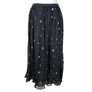 Unisex Vince. - Fabric skirt, size 40 - Black (2)