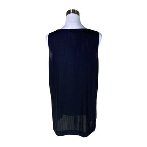 Unisex MaxMara - Tricot tank top, size 40 - Black (2)