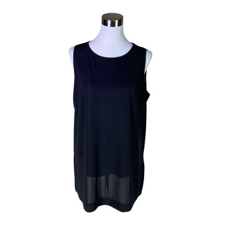Unisex MaxMara - Tricot tank top, size 40 - Black ()