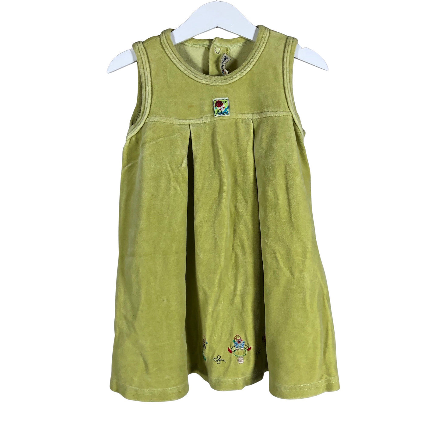 Unisex Alphabet - Sweatshirt dress, size 86 - 92 - Green (1)