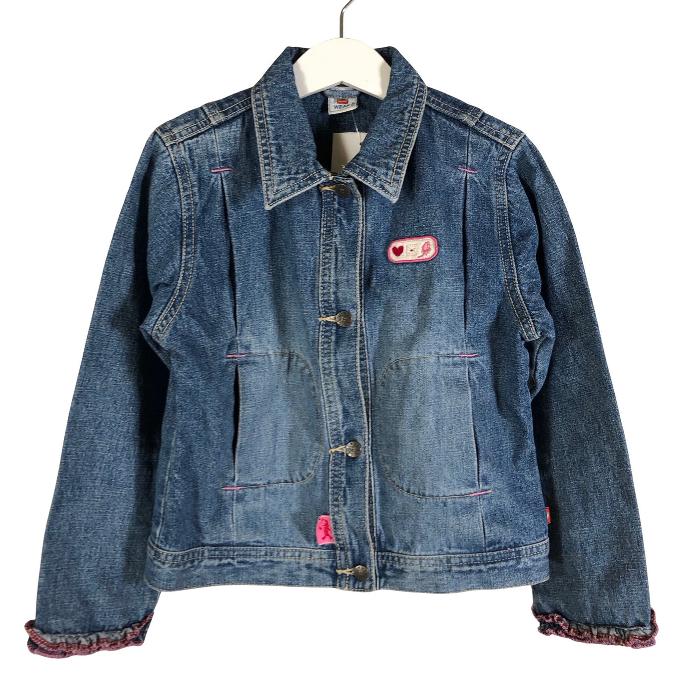 Unisex Lego - Denim jacket, size 110 - 116 - Blue (1)