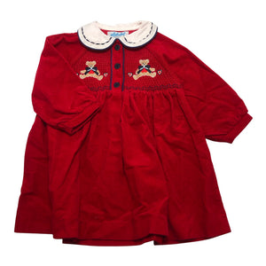 Unisex Alphabet - Dress, size 74 - 80 - Red (1)