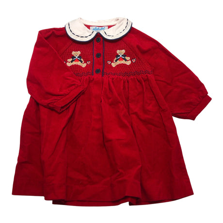 Unisex Alphabet - Dress, size 74 - 80 - Red ()