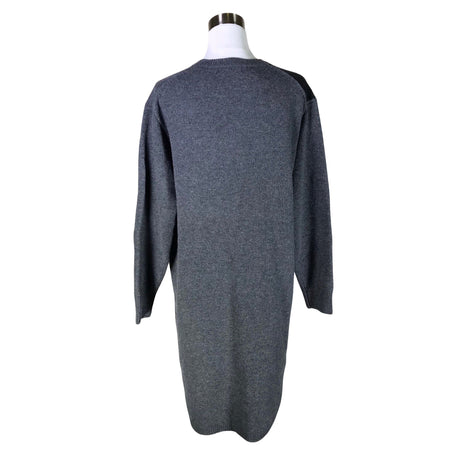 Unisex Uniqlo - Knit dress, size 40 - Gray (2)