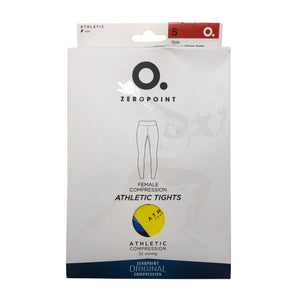 Unisex Zeropoint - Sports tights, size 36 - Wine red (1)