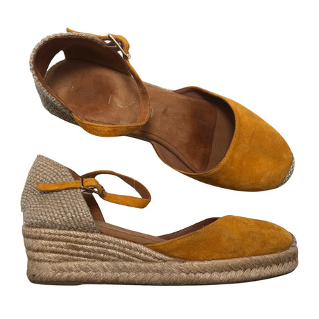 Unisex Unisa - Wedge sandals, size 38 - Yellow ()