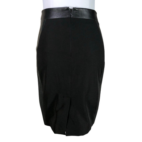 Unisex Reiss - Leather skirt, size 36 - Black (2)