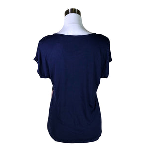 Unisex Esprit - Short-sleeved blouse, size 36 - Blue (2)