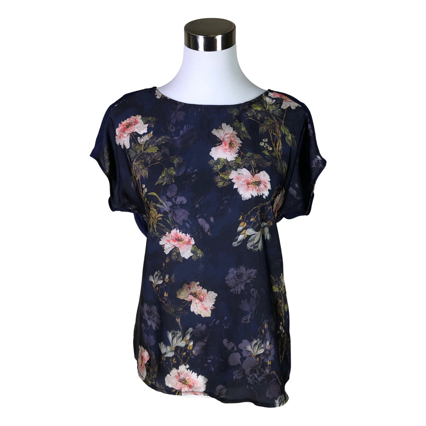 Unisex Esprit - Short-sleeved blouse, size 36 - Blue (1)