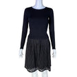 Unisex Aim'n - Knit dress, size 34 - Black ()