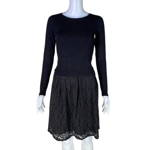 Unisex Aim'n - Knit dress, size 34 - Black (1)