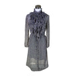 Unisex Saint Tropez - Schiffon dress, size 34 - Gray ()