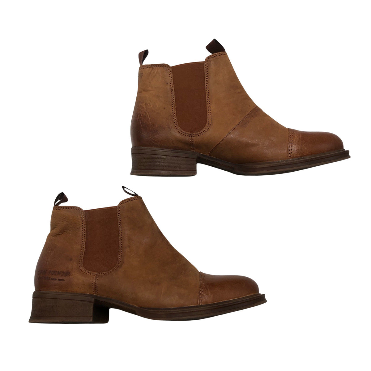Unisex Ten Points - Ankle boots, size 39 - Brown (1)