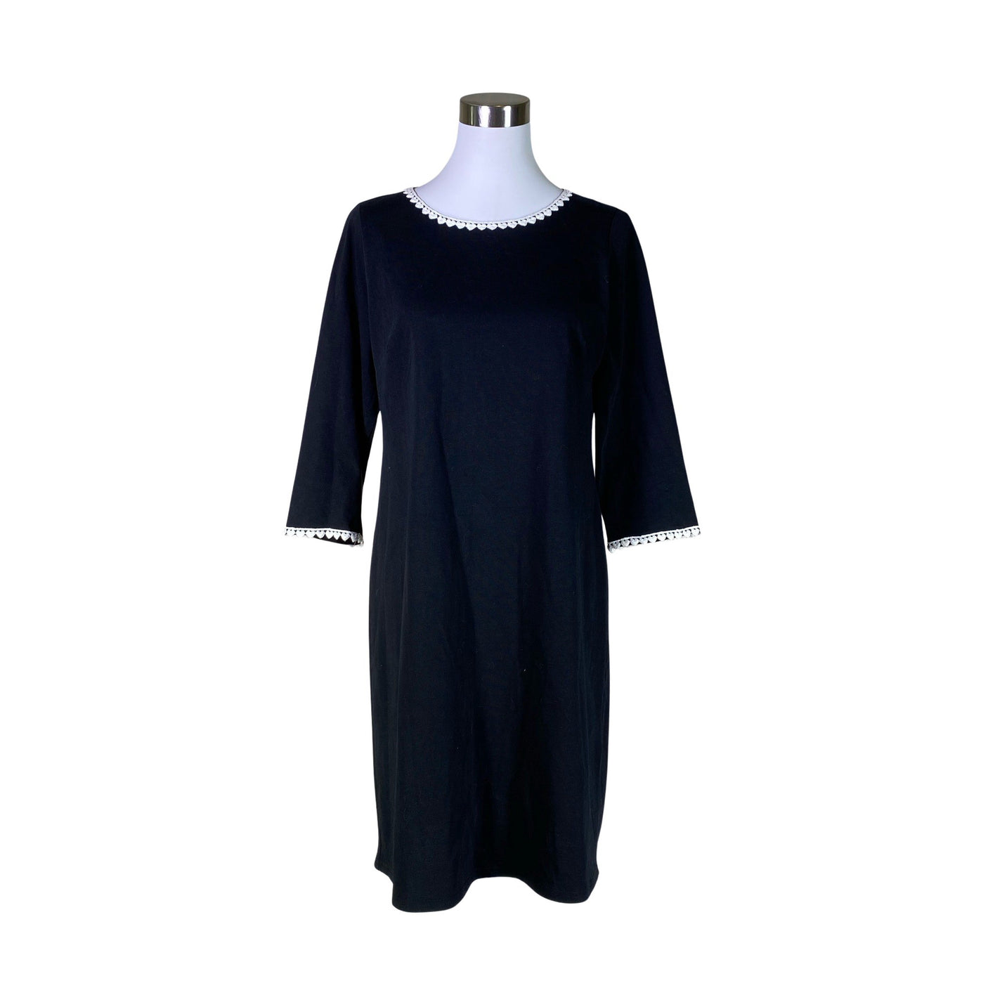 Unisex Lumoan - Tricot dress, size 38 - Black (1)