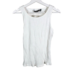 Unisex NOSH - Tricot tank top, size 40 - Natural white (1)