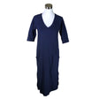 Unisex Pylsy design - Tricot dress, size 36 - Blue ()