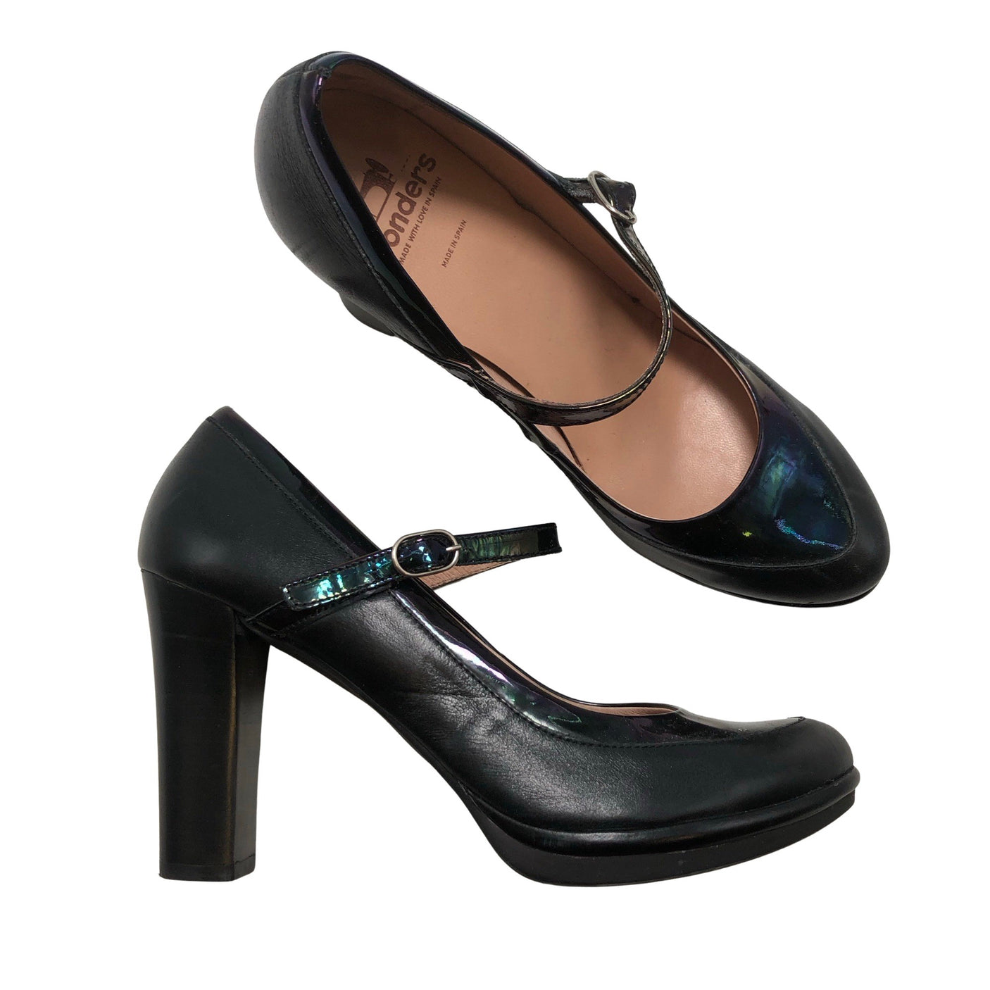 Unisex Wonders - High heels, size 39 - Black (1)