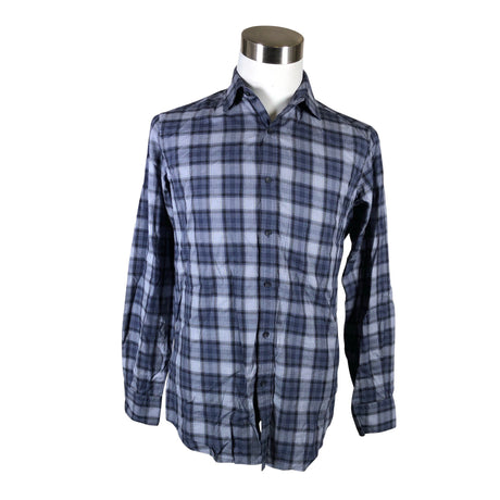 Unisex Massimo Dutti - Collared shirt, size M - Blue ()