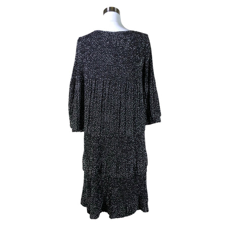 Unisex A-view - Schiffon dress, size 36 - Black (2)