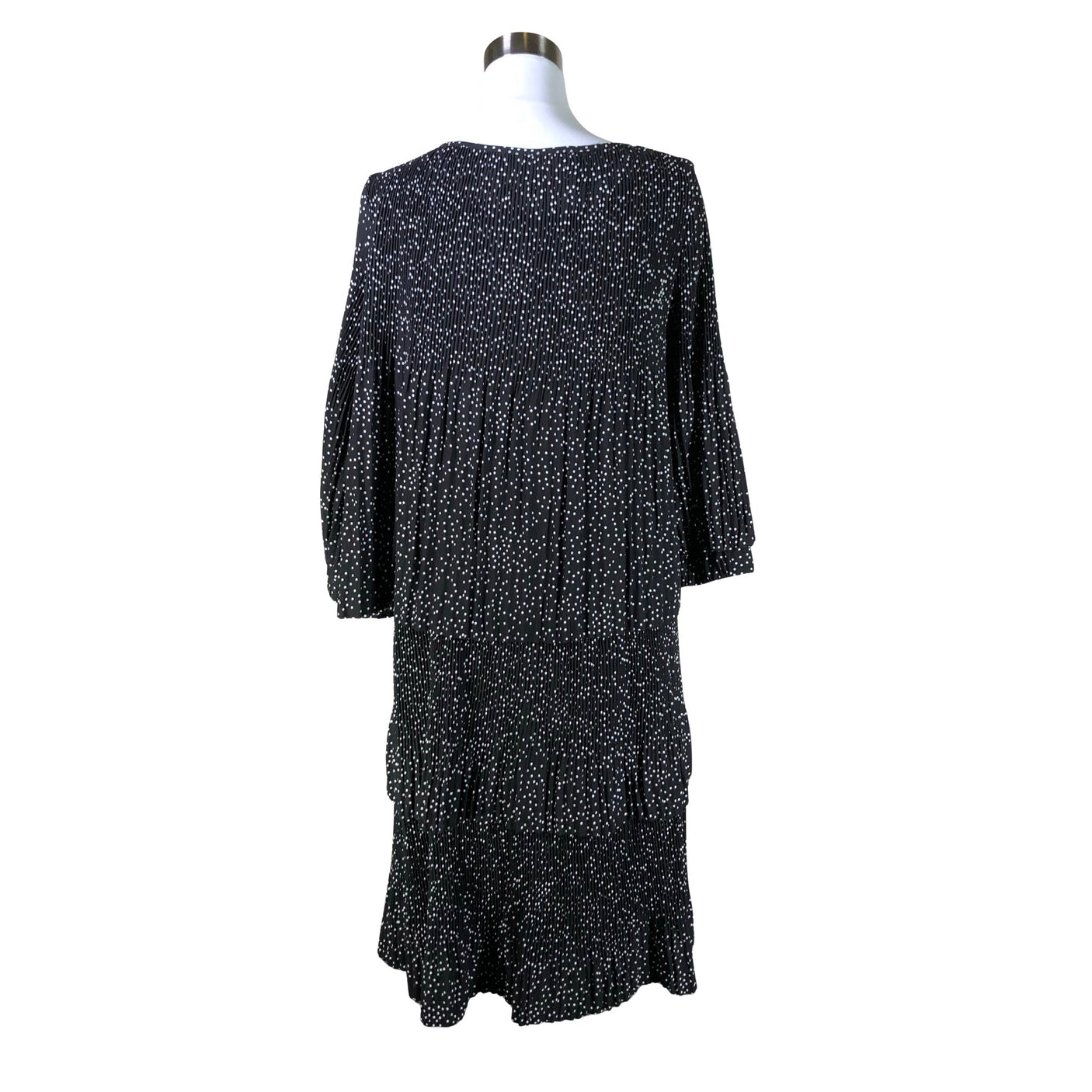 Unisex A-view - Schiffon dress, size 36 - Black (2)