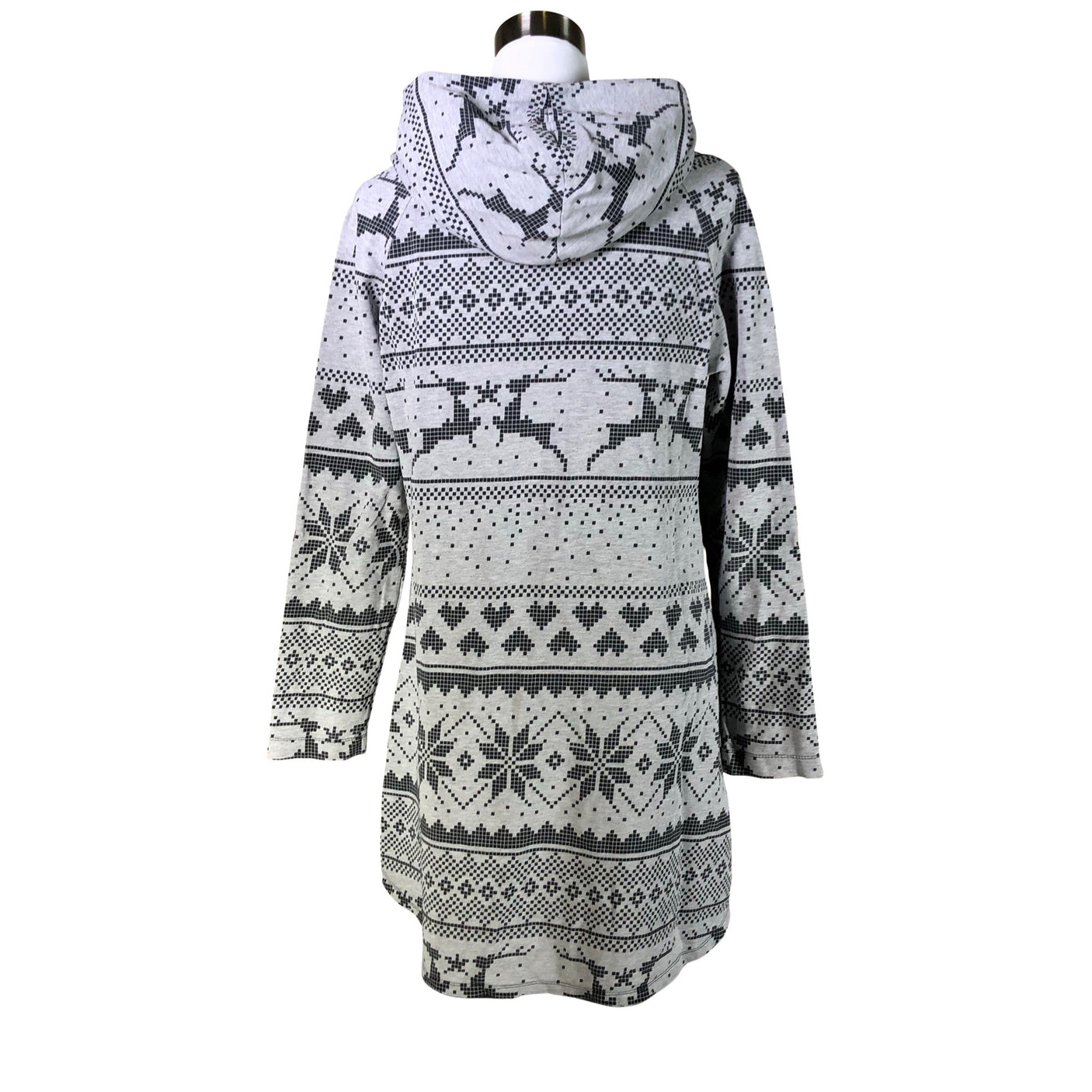 Unisex Handmade - Sweatshirt tunic, size 40 - Gray (2)