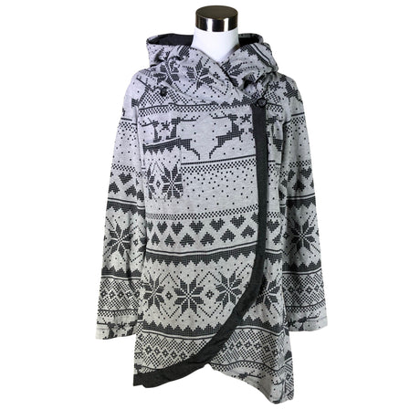 Unisex Handmade - Sweatshirt tunic, size 40 - Gray ()