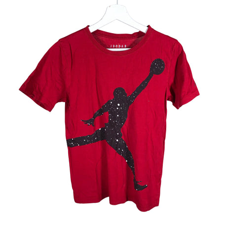 Unisex Jordan (Nike) - T-shirt, size 152 - 158 - Red ()