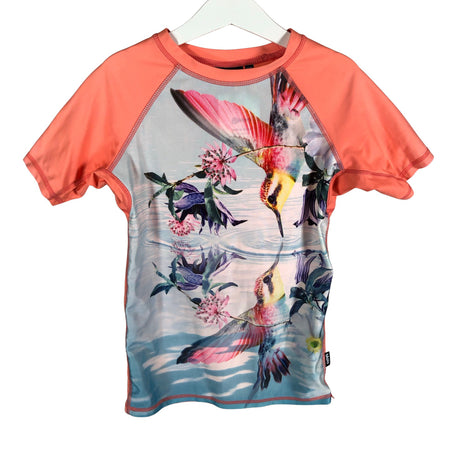 Unisex Molo Kids - Swim shirt, size 134 - 140 - Light pink ()