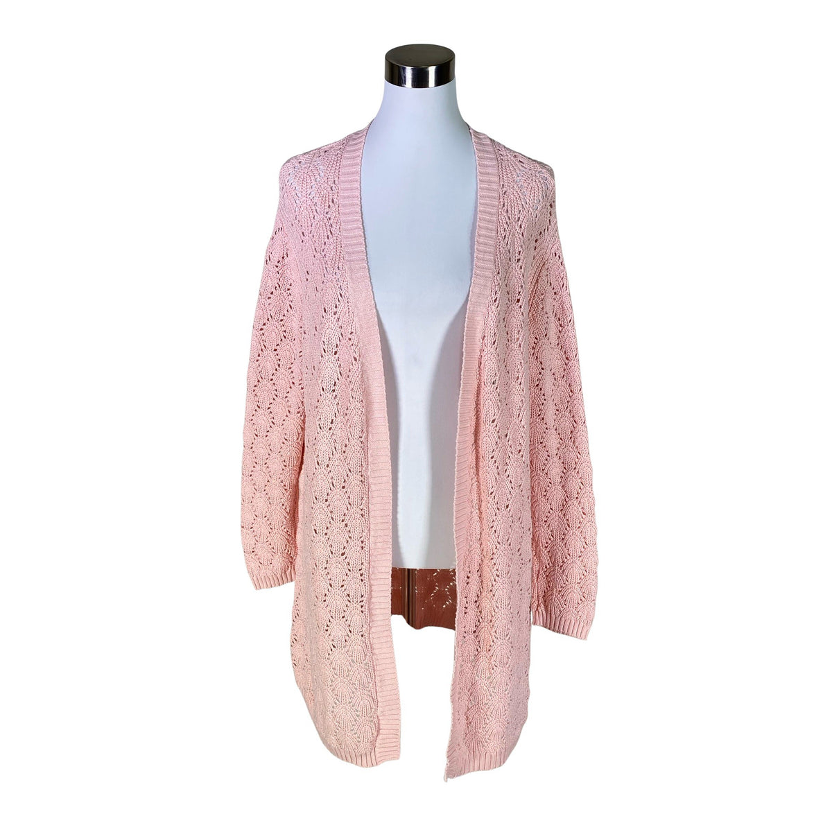 Unisex O.I.S - Cardigan, size 40 - Light pink (1)