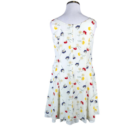 Unisex Horoskop - Schiffon dress, size 42 - White (2)