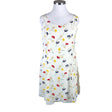 Unisex Horoskop - Schiffon dress, size 42 - White ()