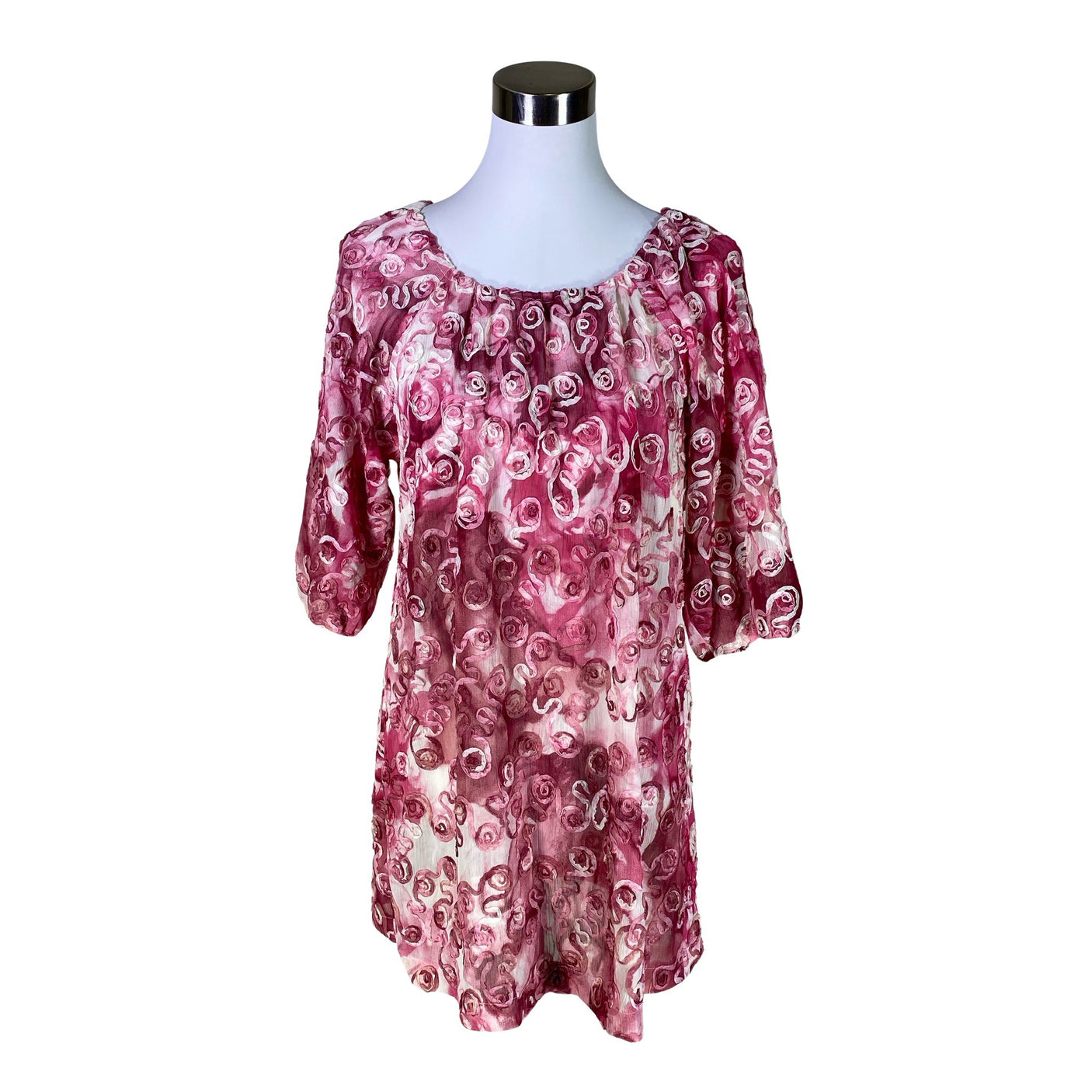 Unisex Carolin - Schiffon tunic, size 36 - Pink (1)