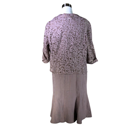 Unisex Reetriikka - Party dress, size 40 - Brown (2)