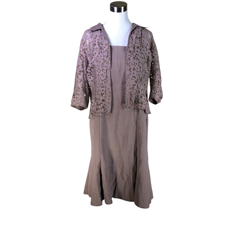 Unisex Reetriikka - Party dress, size 40 - Brown ()