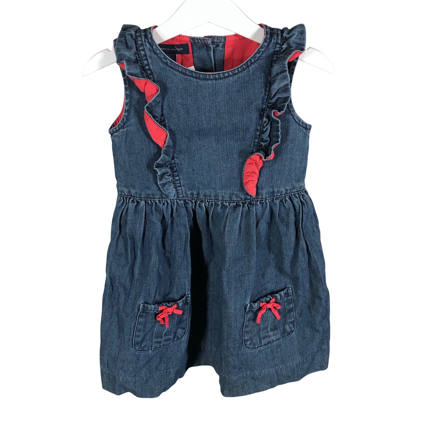 Unisex Tommy Hilfiger - Denim dress, size 92 - 98 - Blue (1)
