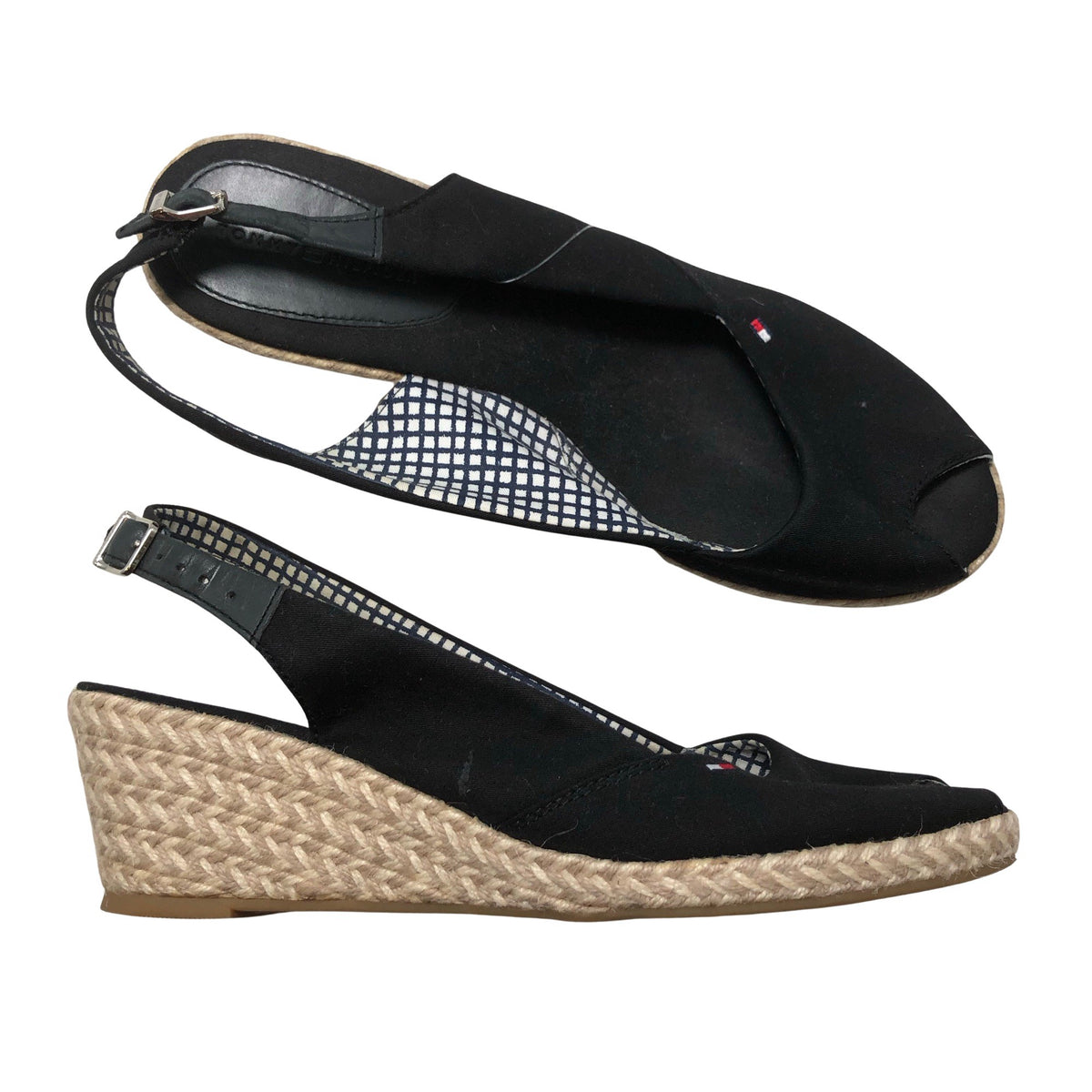 Unisex Tommy Hilfiger - Wedge sandals, size 40 - Black (1)