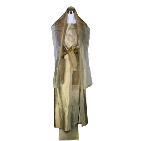 Unisex Uman - Party skirt, size 40 - Beige ()