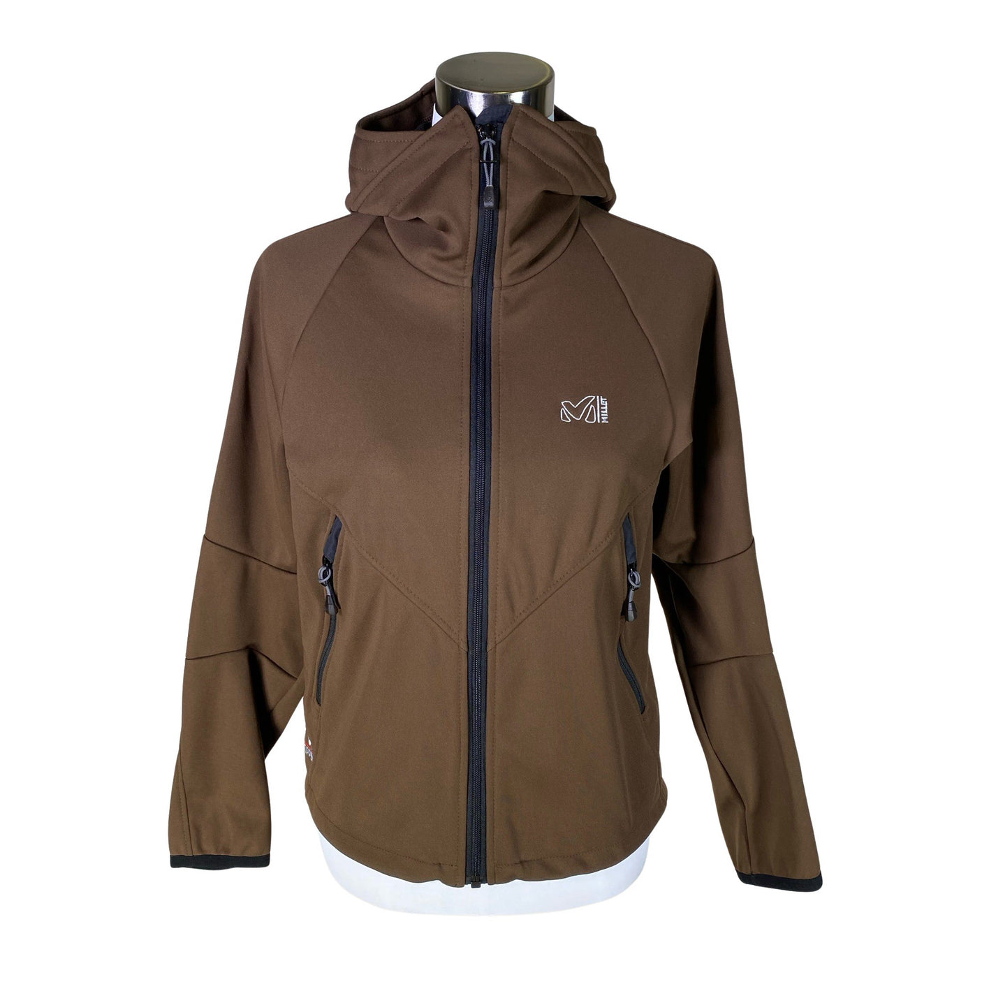 Unisex Millet - Soft shell jacket, size 36 - Brown (1)