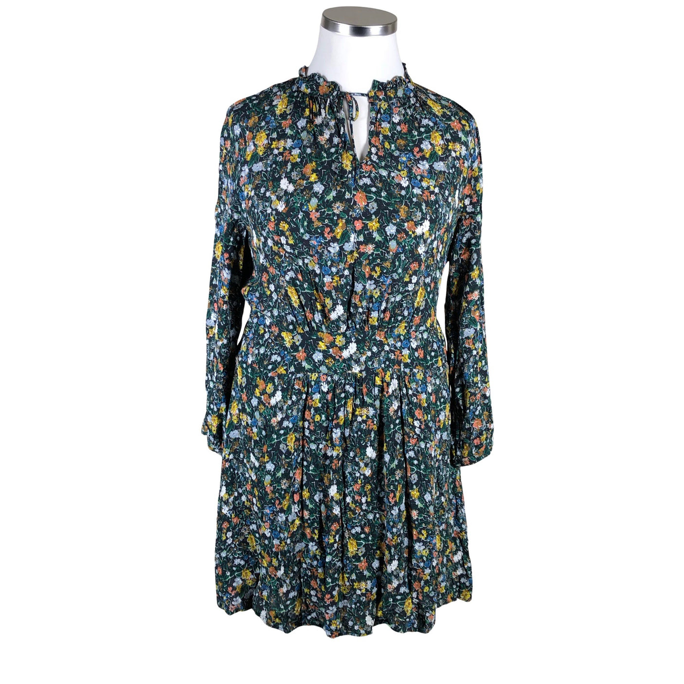Unisex Marc O'Polo - Schiffon dress, size 44 - Blue (1)