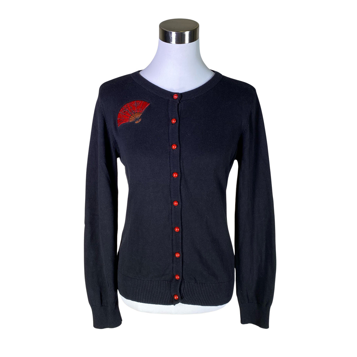Unisex Collectif - Cardigan, size 38 - Black (1)