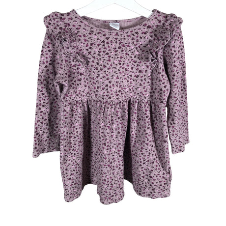 Unisex Lindex - Tricot dress, size 104 - 110 - Violet ()