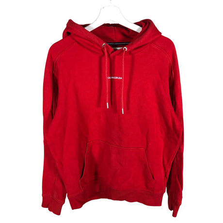 Unisex Calvin Klein Jeans - Hoodie, size S - Red ()