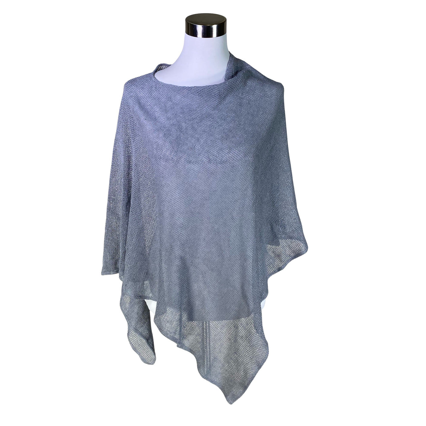 Unisex Bypias - Poncho, size 38 - Gray (1)