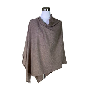 Unisex Holebrook - Poncho, size 38 - Brown (1)