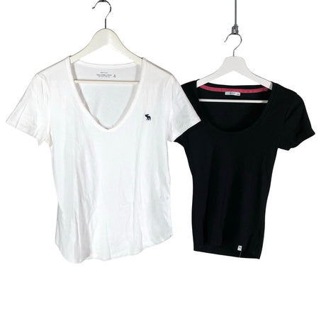 Unisex Abercrombie&Fitch - T-shirt, size 38 - White ()