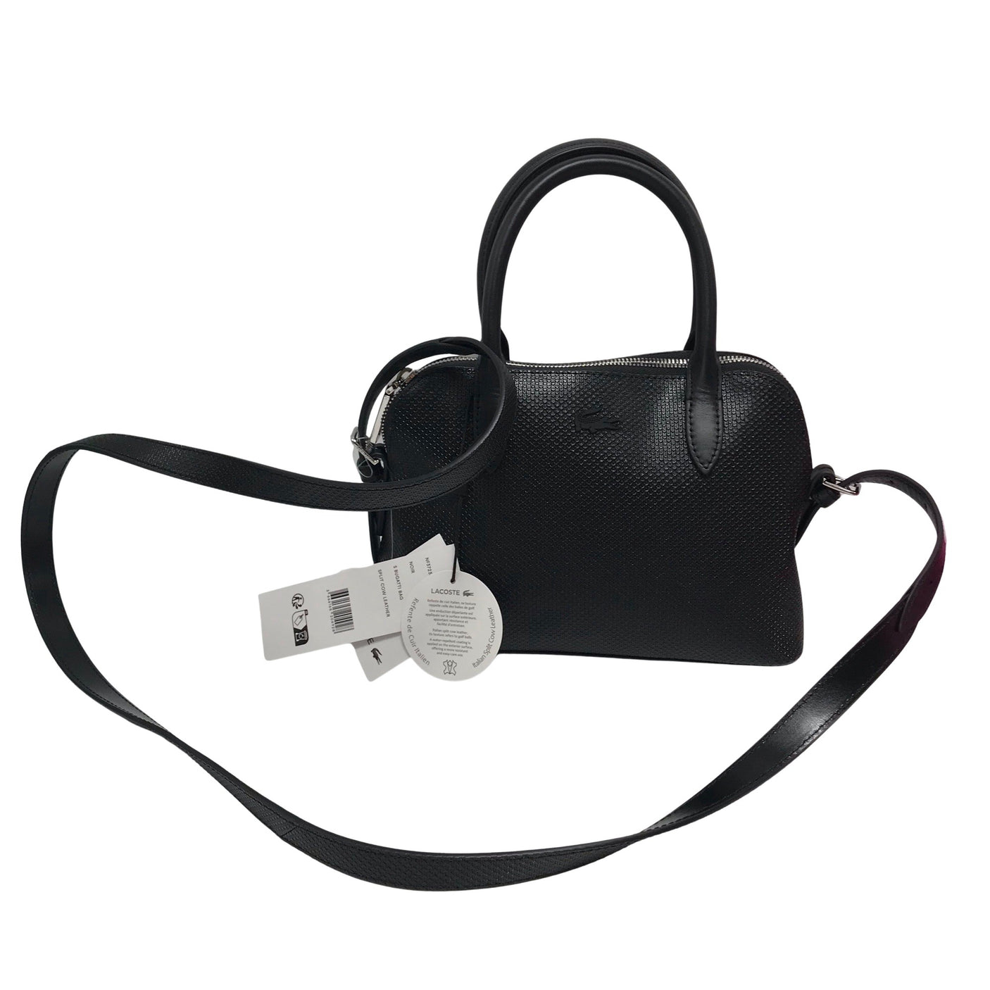 Unisex Lacoste - Handbag, size Midi - Black (1)