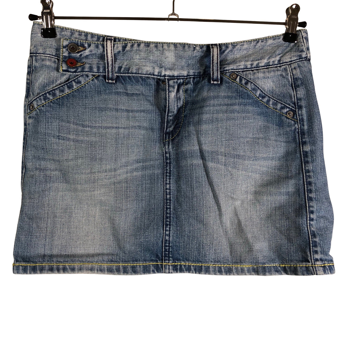 Unisex Benetton - Denim skirt, size 36 - Light blue (1)