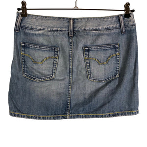 Unisex Benetton - Denim skirt, size 36 - Light blue (2)